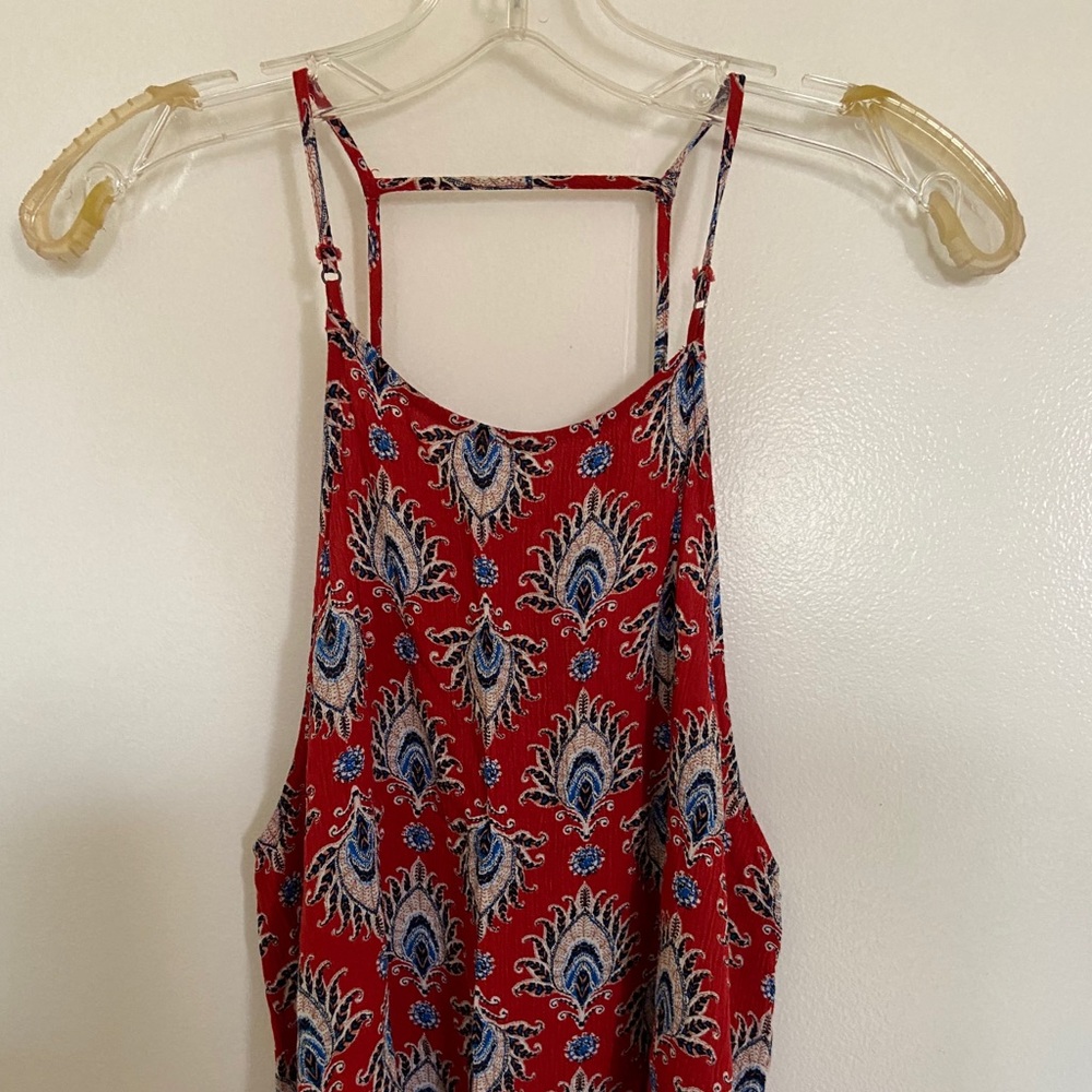 Forever 21 float crop blouse